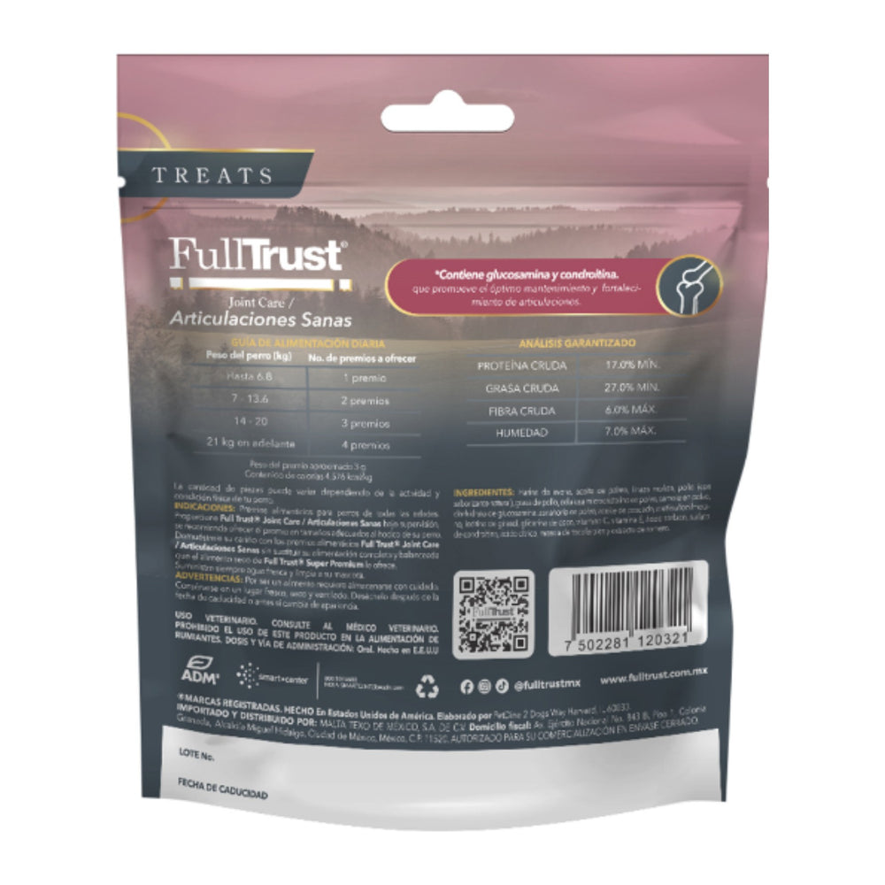 FullTrust premios funcionales para perro, articulaciones sanas, 180 g