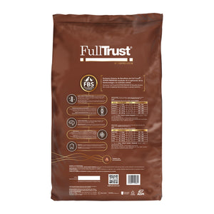 FullTrust Senior alimento seco para perro senior de 7 años en adelante, todas las razas, pollo, res y pavo, 8 kg, reverso con ingredientes y guía