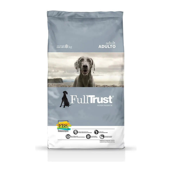 FullTrust Adulto alimento seco para perro adulto de razas medianas a gigantes, pollo y res, empaque anterior