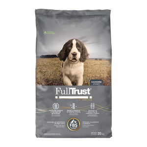 FullTrust Cachorro alimento seco para perro cachorro de razas medianas a gigantes, pollo y res, 20 kg