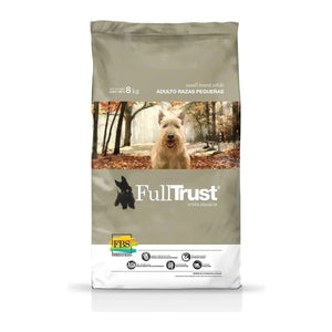 FullTrust Adulto Razas Pequeñas alimento seco para perro adulto de razas miniatura y pequeñas, pollo y res, empaque anterior