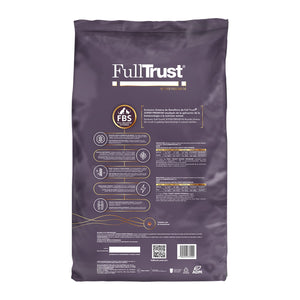 FullTrust Cachorro Razas Pequeñas alimento seco para cachorro miniatura y pequeño, pollo y res, 2 kg, reverso con ingredientes y guía