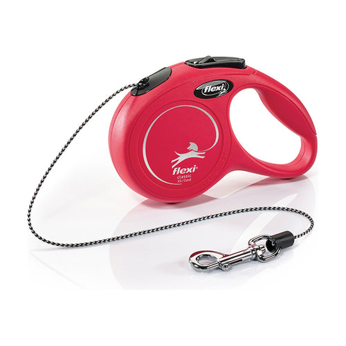 flexi New Classic correa retráctil de cordón o cinta para perro