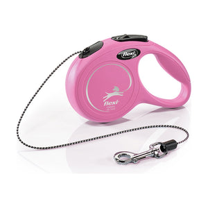 flexi New Classic correa retráctil de cordón o cinta para perro