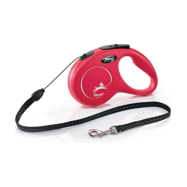 flexi New Classic correa retráctil de cordón o cinta para perro