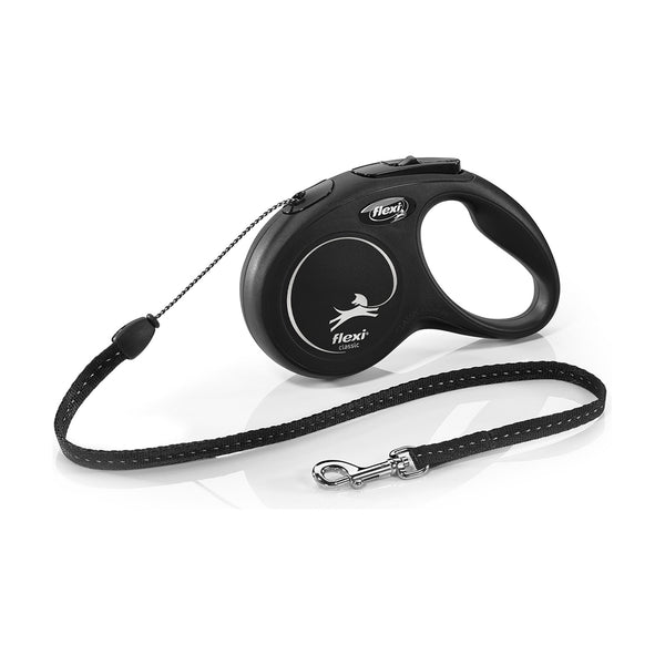 flexi New Classic correa retráctil de cordón o cinta para perro