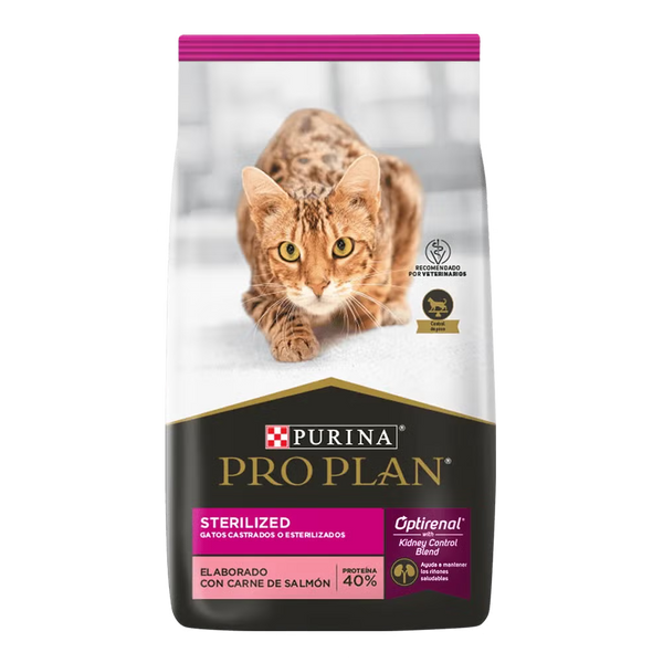 ALIMENTO SECO PARA GATO ADULTO STERILIZED 3KG PROPLAN