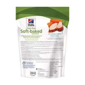 Hill's Grain Free Soft-Baked Naturals premios para perro con pollo y zanahorias, 227 g