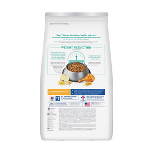 Hill's Science Diet Perfect Weight alimento seco para perro adulto control de peso, pollo y arroz integral, 1.81 kg