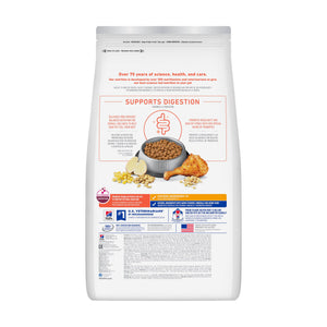 Hill's Science Diet Perfect Digestion alimento seco para gato adulto cuidado digestivo, pollo y cebada, 1.58 kg