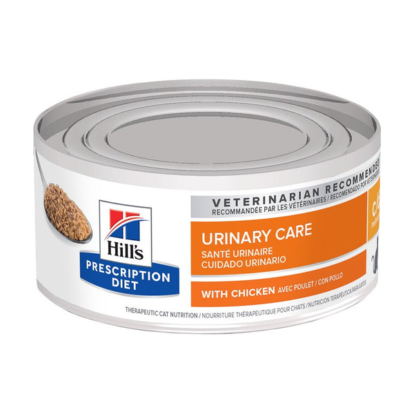 Hill's Prescription Diet c/d Multicare alimento húmedo para gato cuidado urinario, pollo, 156 g