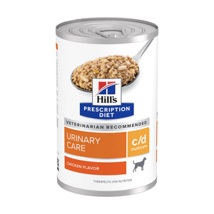 Hill's Prescription Diet c/d Multicare alimento húmedo para perro cuidado urinario, sabor pollo, 370 g