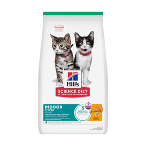 Hill's Science Diet Kitten Indoor alimento seco para gatito de interior, pollo