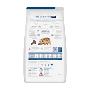 Hill's Prescription Diet z/d alimento seco para perro con sensibilidades alimentarias, proteína hidrolizada, 3.63 kg