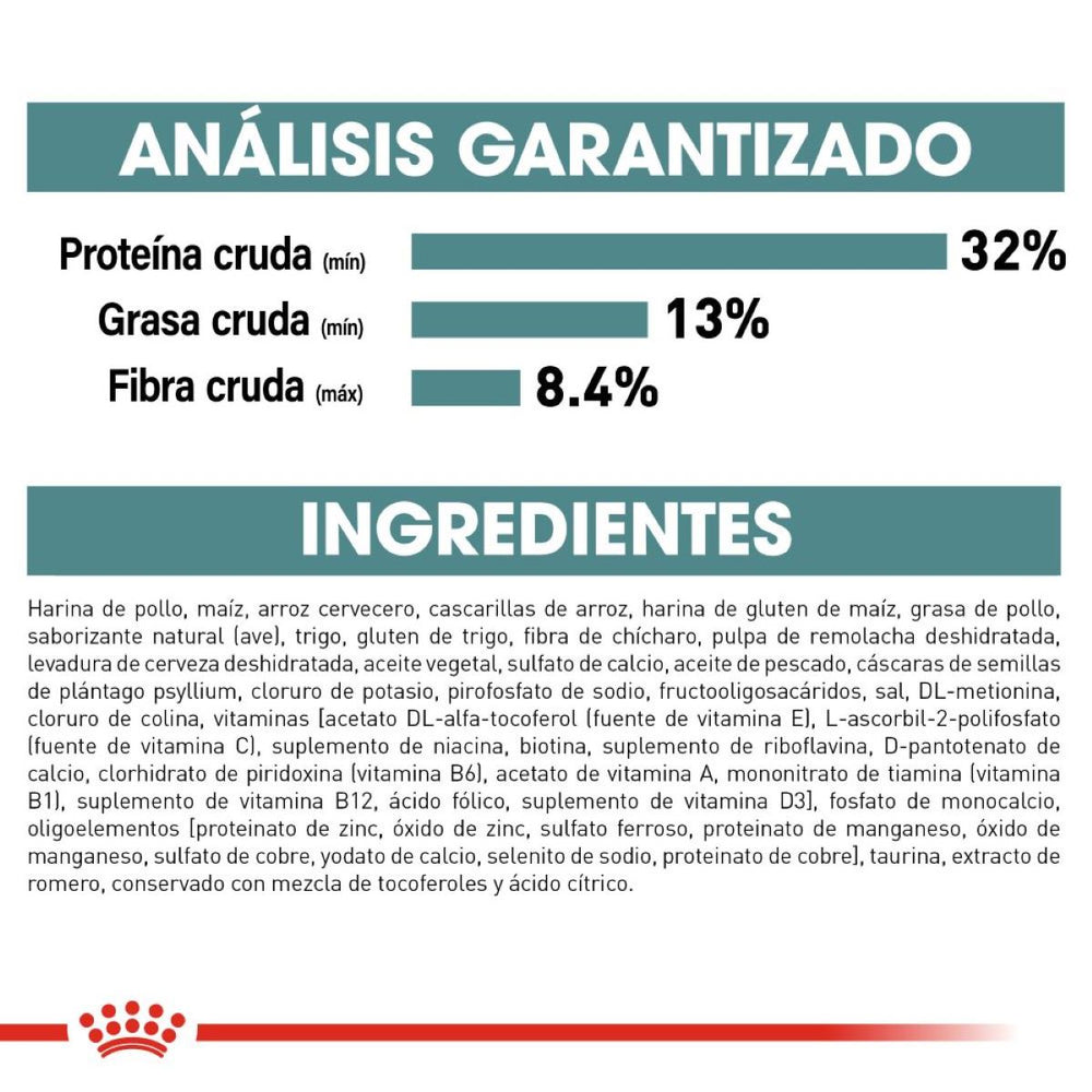 ALIMENTO SECO PARA GATOS DE INTERIOR CONTROL DE BOLAS DE PELO 2.72KG ROYAL CANIN