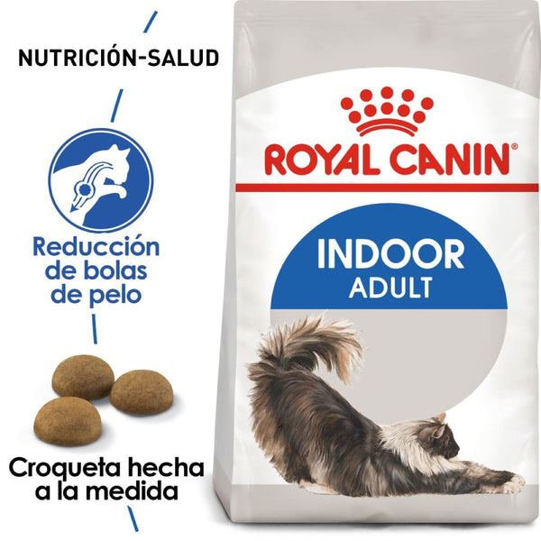 ALIMENTO SECO PARA GATO INDOOR 7+ 2.5KG ROYAL CANIN
