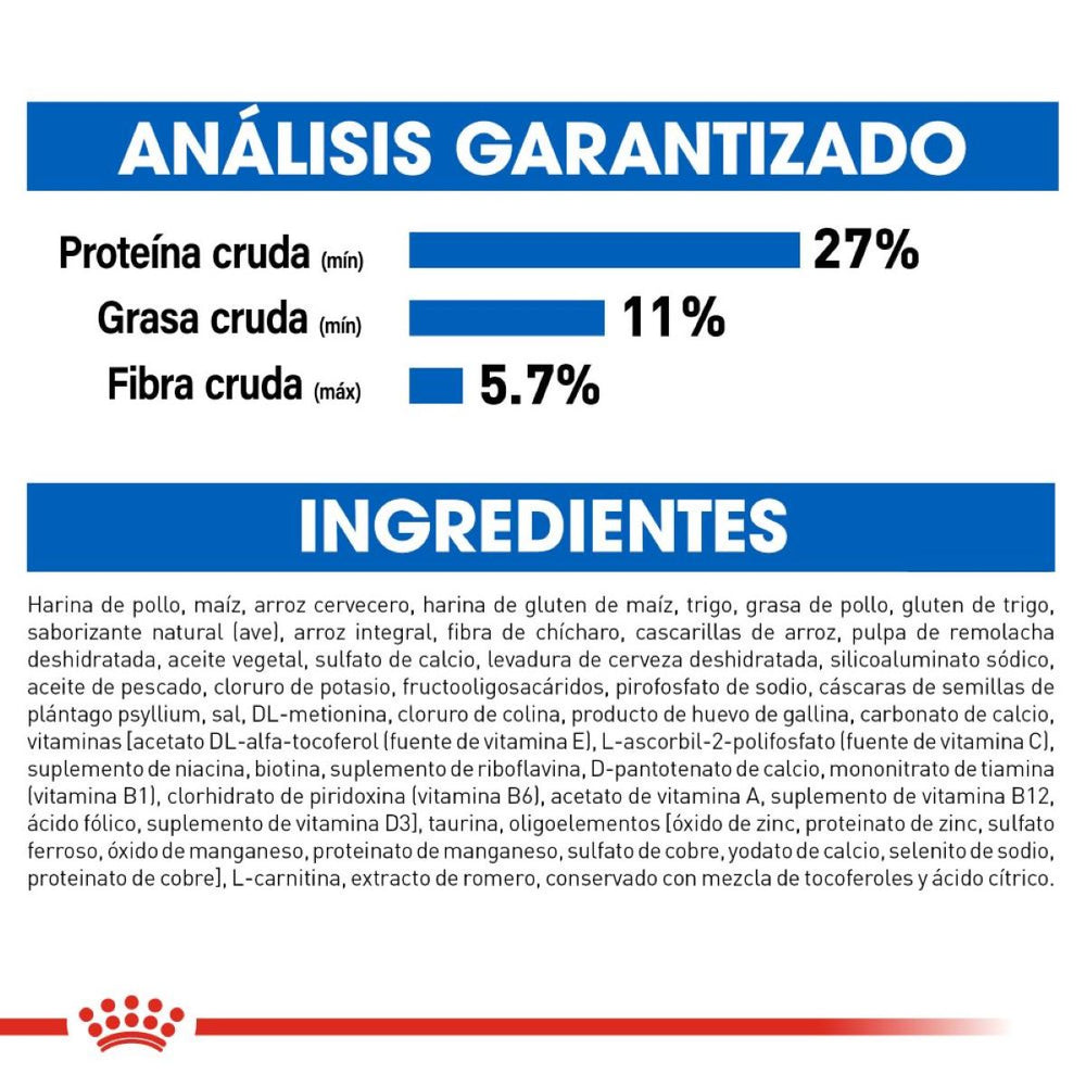 ALIMENTO SECO PARA GATOS DE INTERIOR 13KG ROYAL CANIN