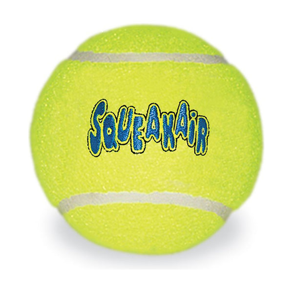KONG SqueakAir pelotas de tenis con chifle para perro