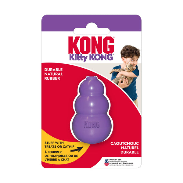 Kitty KONG juguete rellenable de hule para gato