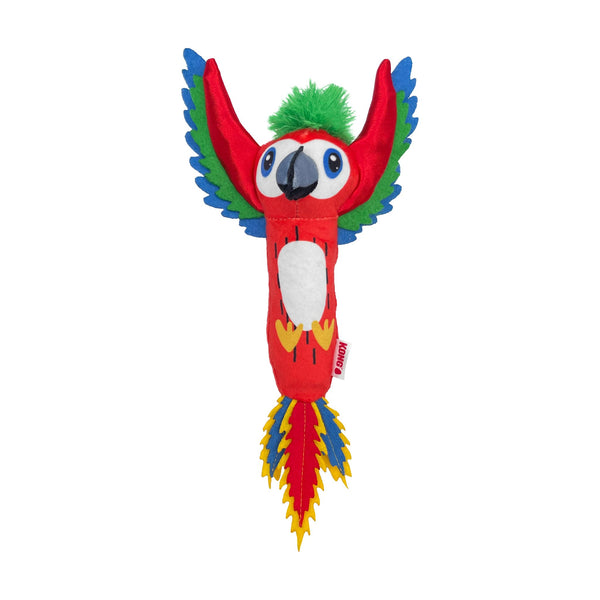 KONG Tropics ave de peluche con catnip para gato