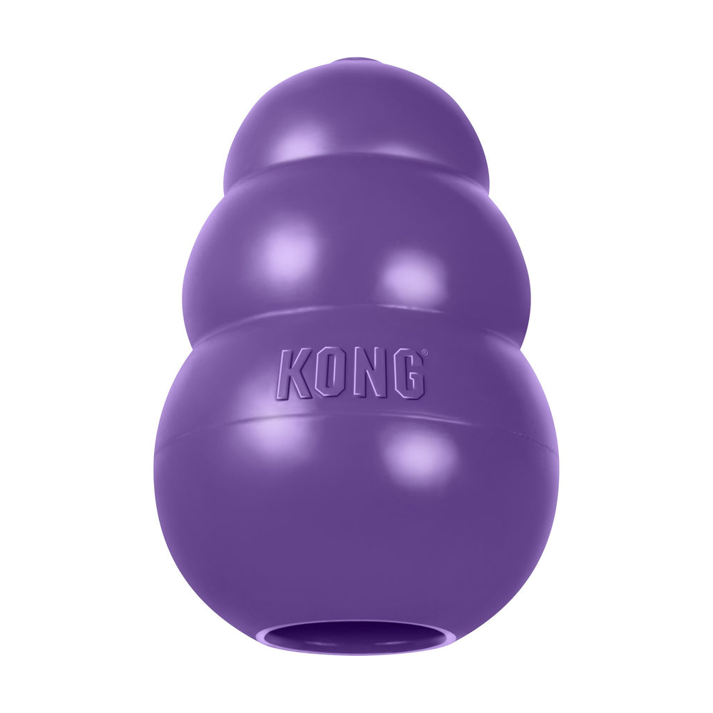 KONG Senior juguete rellenable de hule suave para perro senior