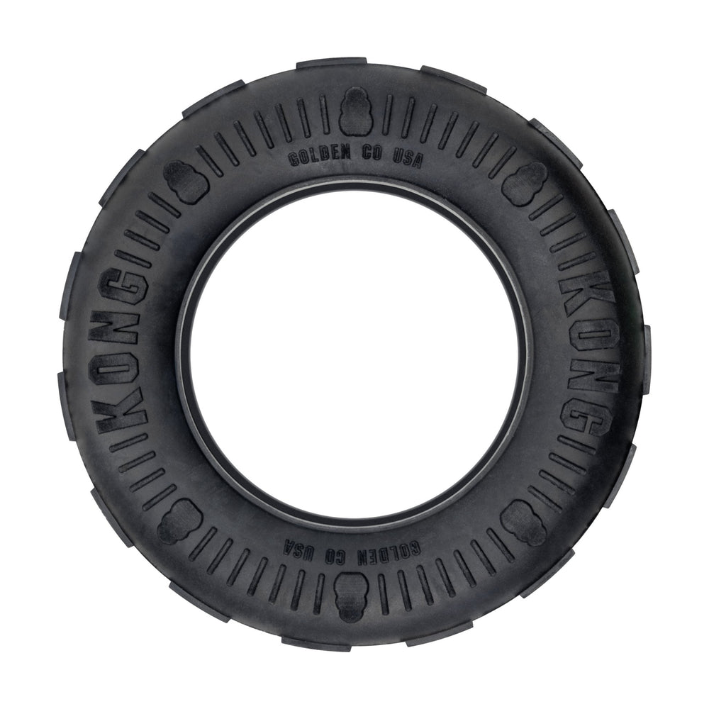 KONG Extreme Tires llanta de hule rellenable para perro mordelón