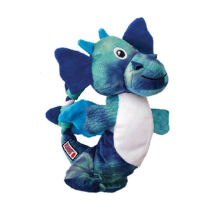 KONG Dragon Knots dragón de peluche con cuerda interna para perro, mediano/grande