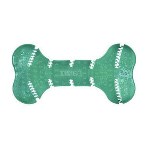 KONG Squeezz Dental hueso dental flexible para perro, mediano