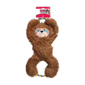 KONG Tuggz Sloth perezoso de peluche para jalar para perro, extragrande