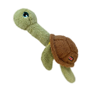 KONG Scruffs peluche de cuello largo con chifle para perro, mediano/grande