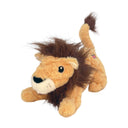KONG Scampers peluche de animal salvaje con chifle suave para perro, mediano