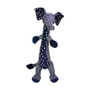 KONG Shakers Luvs peluche alargado con chifle para perro, chico