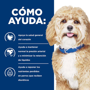 ALIMENTO SECO MEDICADO CARDIACO H/D 1.5 KG HILLS