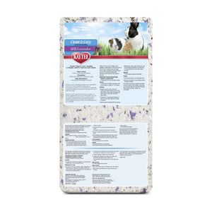 Kaytee Clean & Cozy Lavender sustrato de papel con flores de lavanda para pequeñas mascotas, 24.6 L