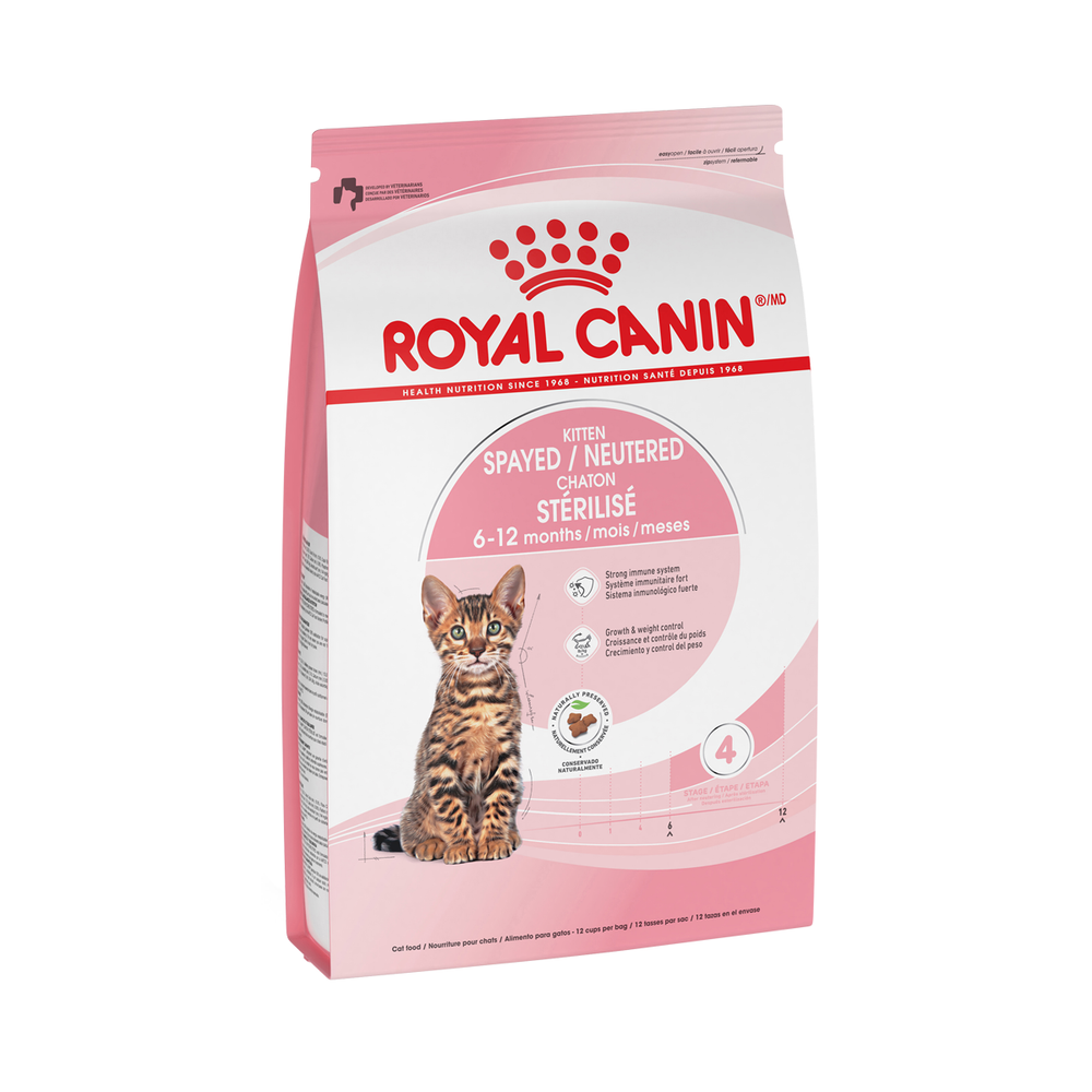 ALIMENTO SECO GATOS BEBES ESTERILIZADOS 4KG ROYAL CANIN