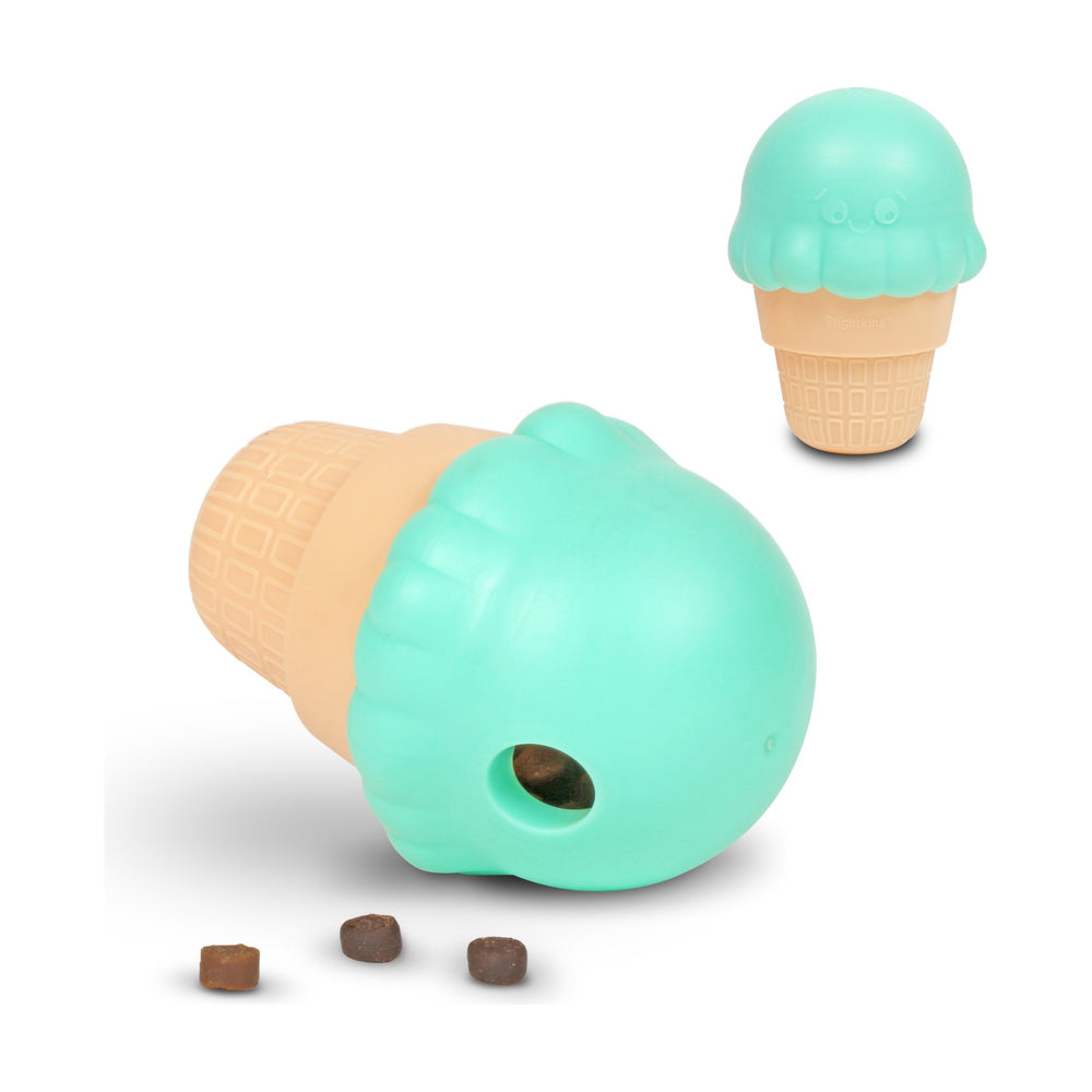 Brightkins dispensador de premios cono de helado para perro, grande