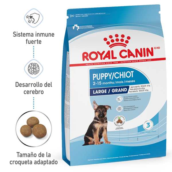ROYAL CANIN LARGE BREED PUPPY DRY FOOD 13.6KG