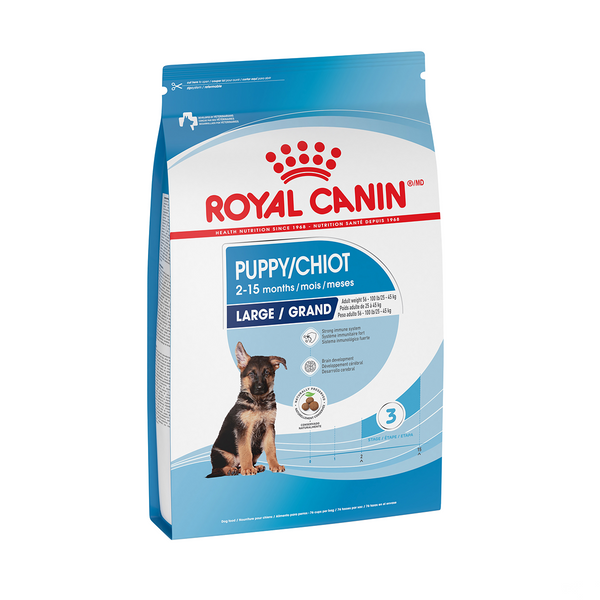 DRY FOOD FOR LARGE BREED PUPPIES 7.72KG ROYAL CANIN