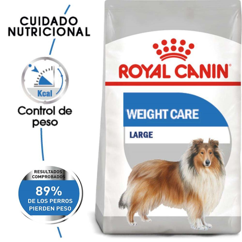 ALIMENTO SECO PARA PERO TAMAÑO GRANDE COTNROL DE PESO 13.61KG  ROYAL CANIN