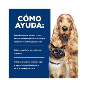 ALIMENTO HÚMEDO RECOVERY PARA PERROS Y GATOS HILLS