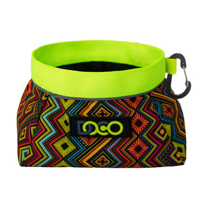 Plato plegable de viaje DOCO para perro, con cierre magnético y mosquetón