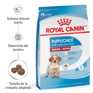 ALIMENTO SECO PARA CACHORROS MEDIANOS 2.7KG ROYAL CANIN
