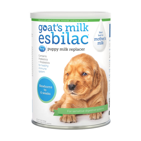 PetAg Goat's Milk Esbilac sustituto de leche de cabra en polvo para cachorro, 340 g