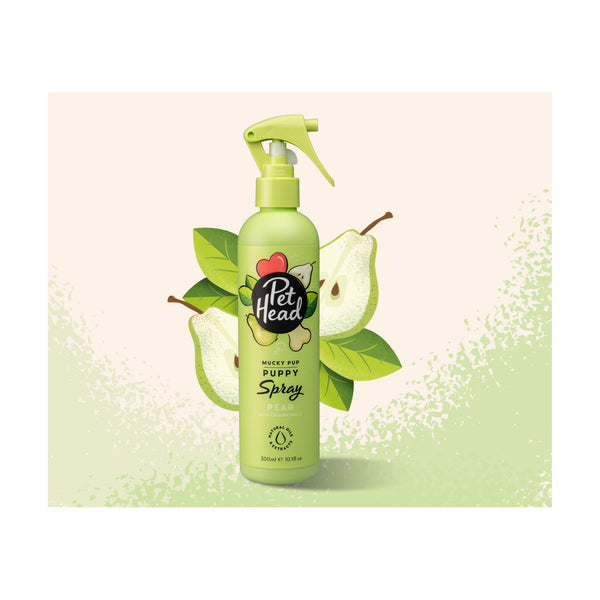 Pet Head Mucky Pup spray para cachorro pera con manzanilla, 300 ml