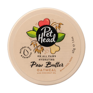 Pet Head On All Paws bálsamo hidratante para almohadillas y nariz avena para perro y gato, 40 g