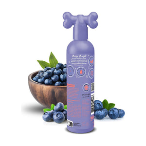 Pet Head Berry Bright shampoo blanqueador con arándano para perro de pelo blanco o claro, 475 ml