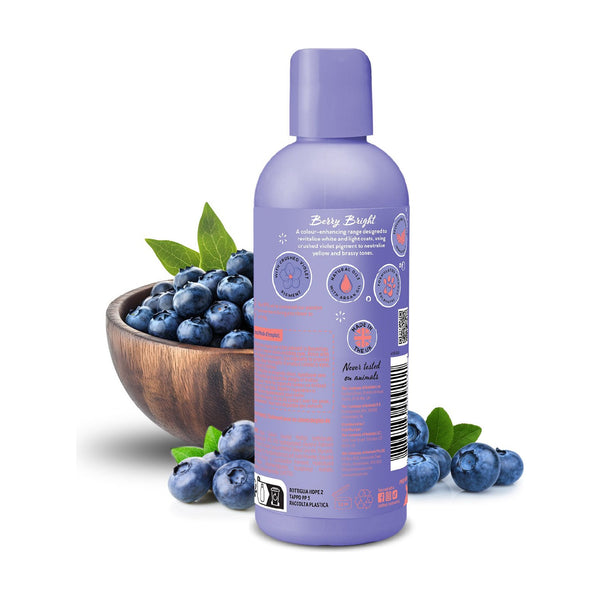 Pet Head Berry Bright limpiador facial y removedor de manchas de lágrimas con arándano para perro, 200 ml