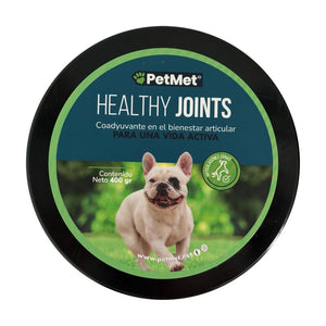 Petmet Naturals Healthy Joints complemento en polvo con glucosamina y condroitina para perro, 400 g