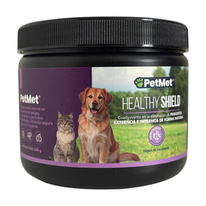 Petmet Naturals Healthy Shield complemento en polvo con tierra de diatomeas para perro, 100 g
