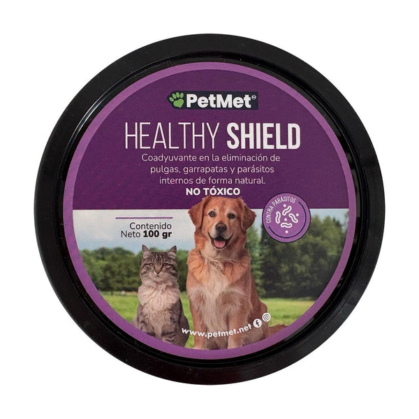 Petmet Naturals Healthy Shield complemento en polvo con tierra de diatomeas para perro, 100 g